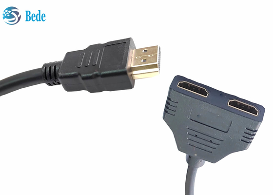 Bộ chia HDMI 1 trong 2 ra Full HD 1080P 3D4K cho màn hình kép Bản sao / Gương