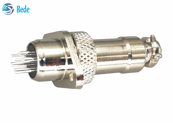Mặt bích hình thoi Gx12 Đầu nối 5 chân Đầu nối hình tròn quân sự 3A 200V