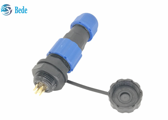 PA66 M13 Bảng điều khiển chiếu sáng cảnh quan chống thấm nước Mount Terminal Block 4 Pin