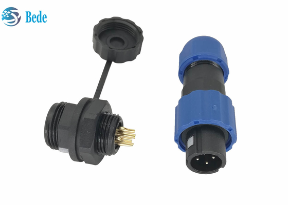 PA66 M13 Bảng điều khiển chiếu sáng cảnh quan chống thấm nước Mount Terminal Block 4 Pin