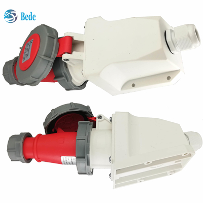 3P + E Industrial Plug Socket Điện lực 32A Điện áp 380 ~ 415V Loại gắn tường