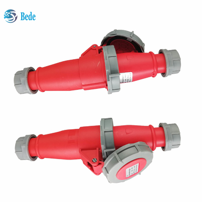 IP67 Industrial Plug Socket 4 pin ((3P+E) 16 và 32 Amp Docking Type