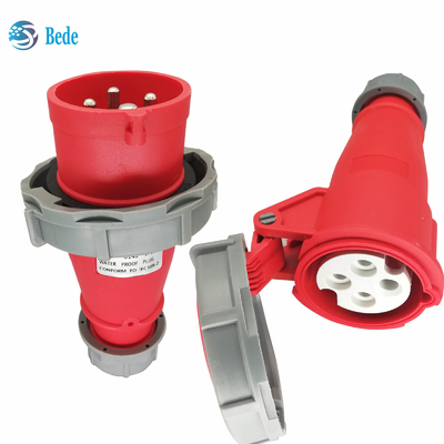 IP67 Industrial Plug Socket 4 pin ((3P+E) 16 và 32 Amp Docking Type