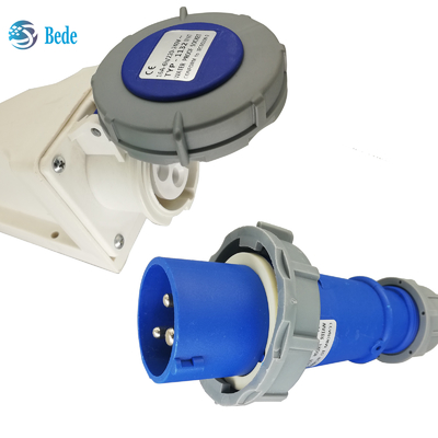 IP67 Cắm và ổ cắm điện dòng cao 32Amp 220 ~ 250V Với OEM / ODM