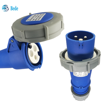 Khung cắm công nghiệp 3pin pha đơn - với tiêu chuẩn ICE60309 220 ~ 250V 32Amp