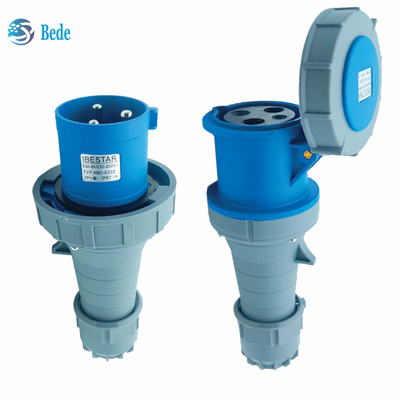 OEM / ODM Công nghiệp Plug And Socket Coupler đáng tin cậy và hiệu quả 63A / 125A 3 chân