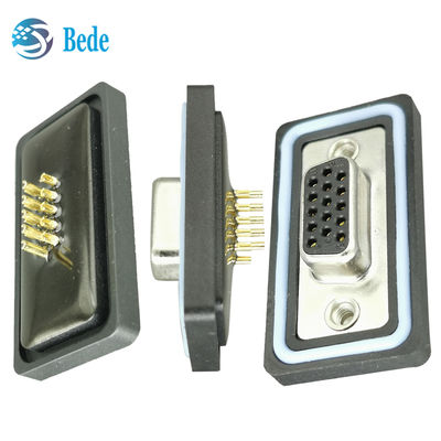 D-SUB 15PIN kết nối nữ 500V Đánh giá điện áp kết nối chống nước điện tử