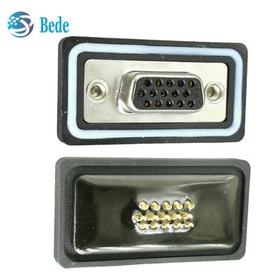 D-SUB 15PIN kết nối nữ 500V Đánh giá điện áp kết nối chống nước điện tử