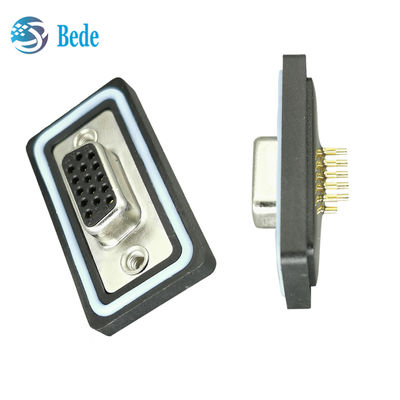 D Các kết nối phụ cho nhiệt độ cực đoan Đồng Tin Bọc vàng Bọc ghim IP68 Không thấm nước -55°C Đến 125°C