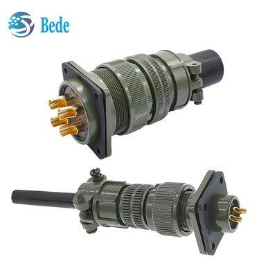 Đầu nối tròn chịu tải nặng loại receptacle gắn hộp theo tiêu chuẩn MIL-C-5015 MS-3102