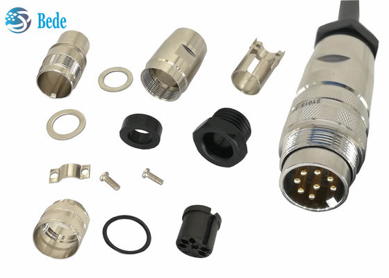 Bộ kết nối AISG 8PIN tròn Bộ kết nối chống nước Amphenol C485