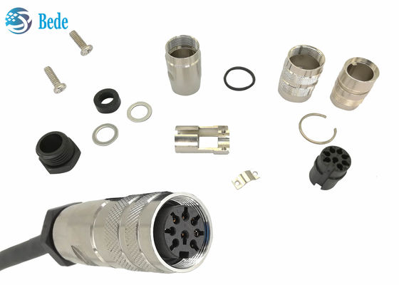 Bộ kết nối AISG 8PIN tròn Bộ kết nối chống nước Amphenol C485
