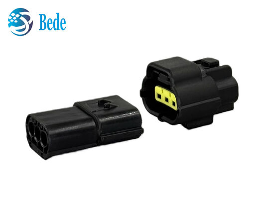 Đầu nối ô tô 3 chân Vỏ đầu nối dây màu đen Ổ cắm và ổ cắm 174357-2 174359-2