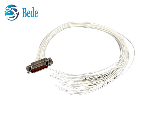 Đầu nối Micro-D J30J‑25ZKP-30 25Pin với đầu nối cáp 30 cm J30J-25TJS