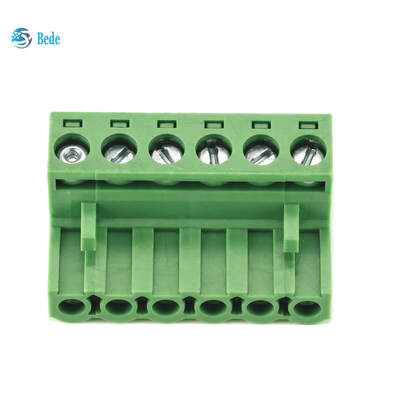 Inline Female Wire Connector Pluggable Terminal Blocks 2~24pins 2EDGR-5.08