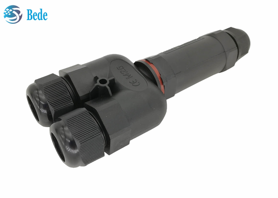 Đầu nối điện chống thấm nước loại Y 3 kênh 2 3 4 5 pin Ip68 250v 16 ~ 24a