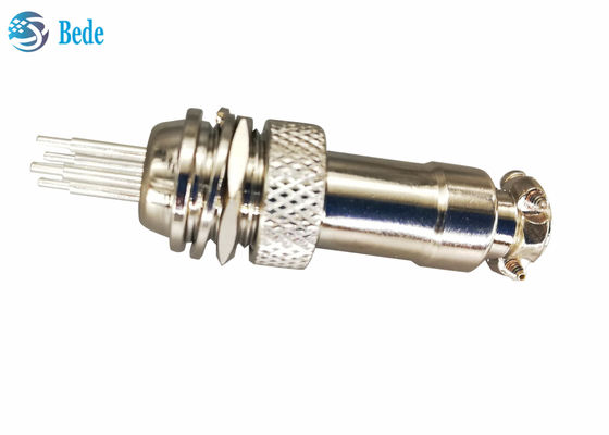 Mô hình hàn PCB Gx12 Kết nối hàng không 2 ~ 7 Pin Panel Mount Connector 3A 200V