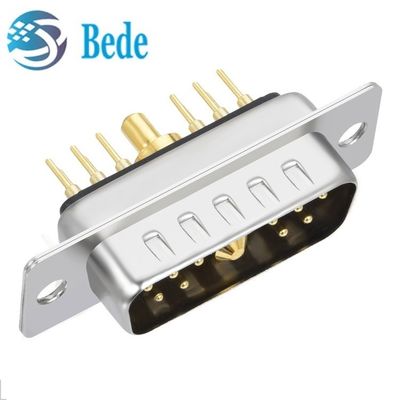 11W1 Kết hợp D Sub Connectors nam / nữ hỗn hợp Điện cao và tín hiệu đồng trục