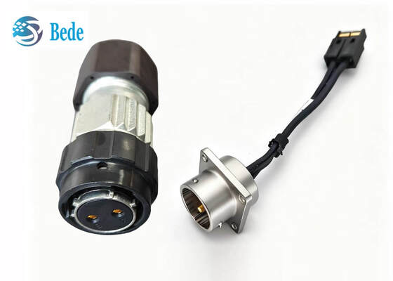 Đầu nối nguồn Amphe-OBTS Series 2 chiều 48V DC Plug C10-730511-Z2S / Z2P Dành Cho Trạm Phát Sóng Di Động